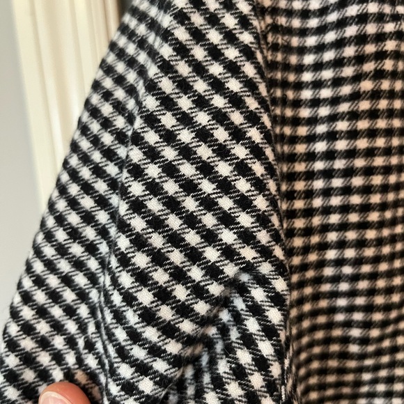 Black and white checked flannel - Picture 5 of 5